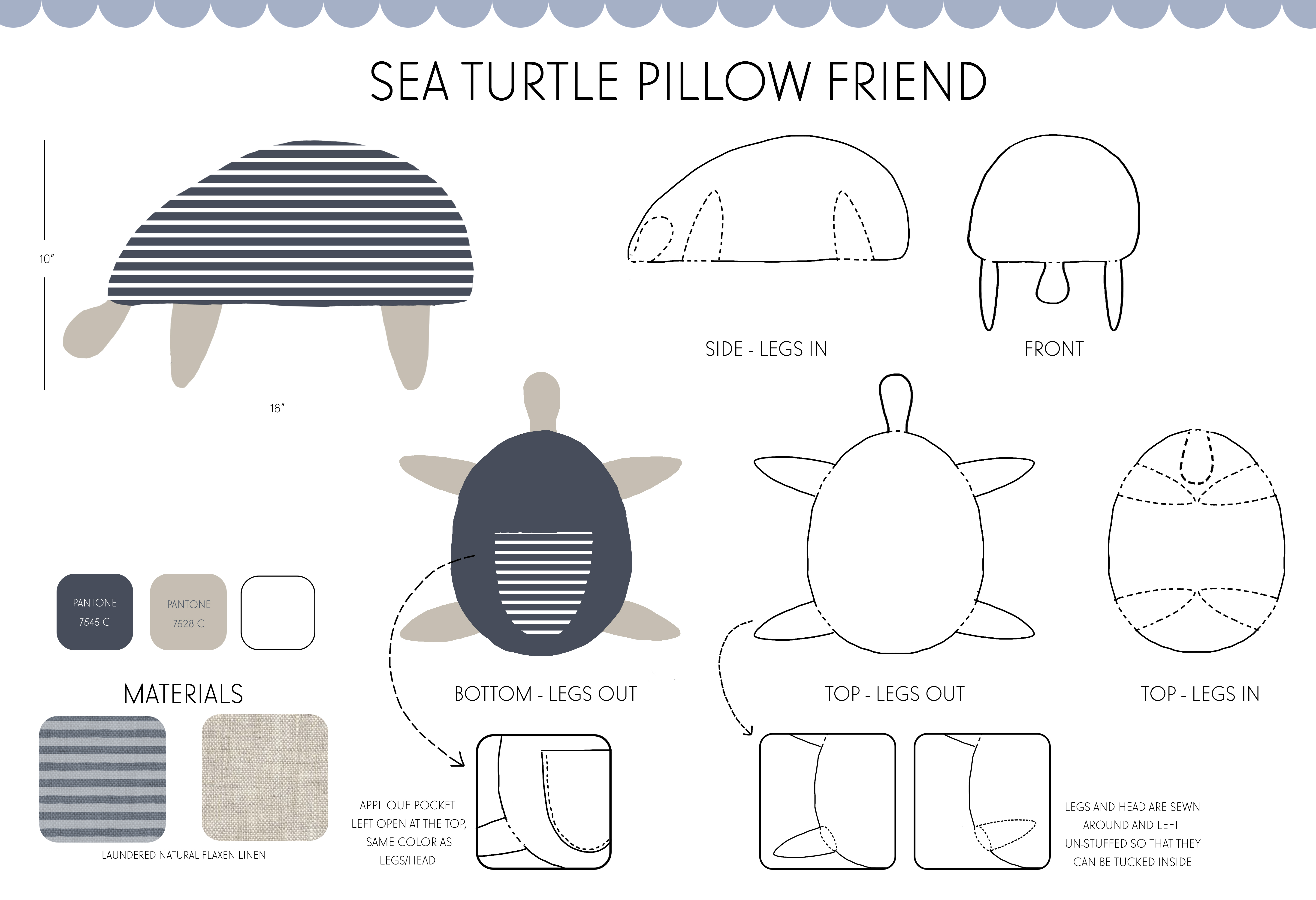 Sea Turtle Pillow Friend