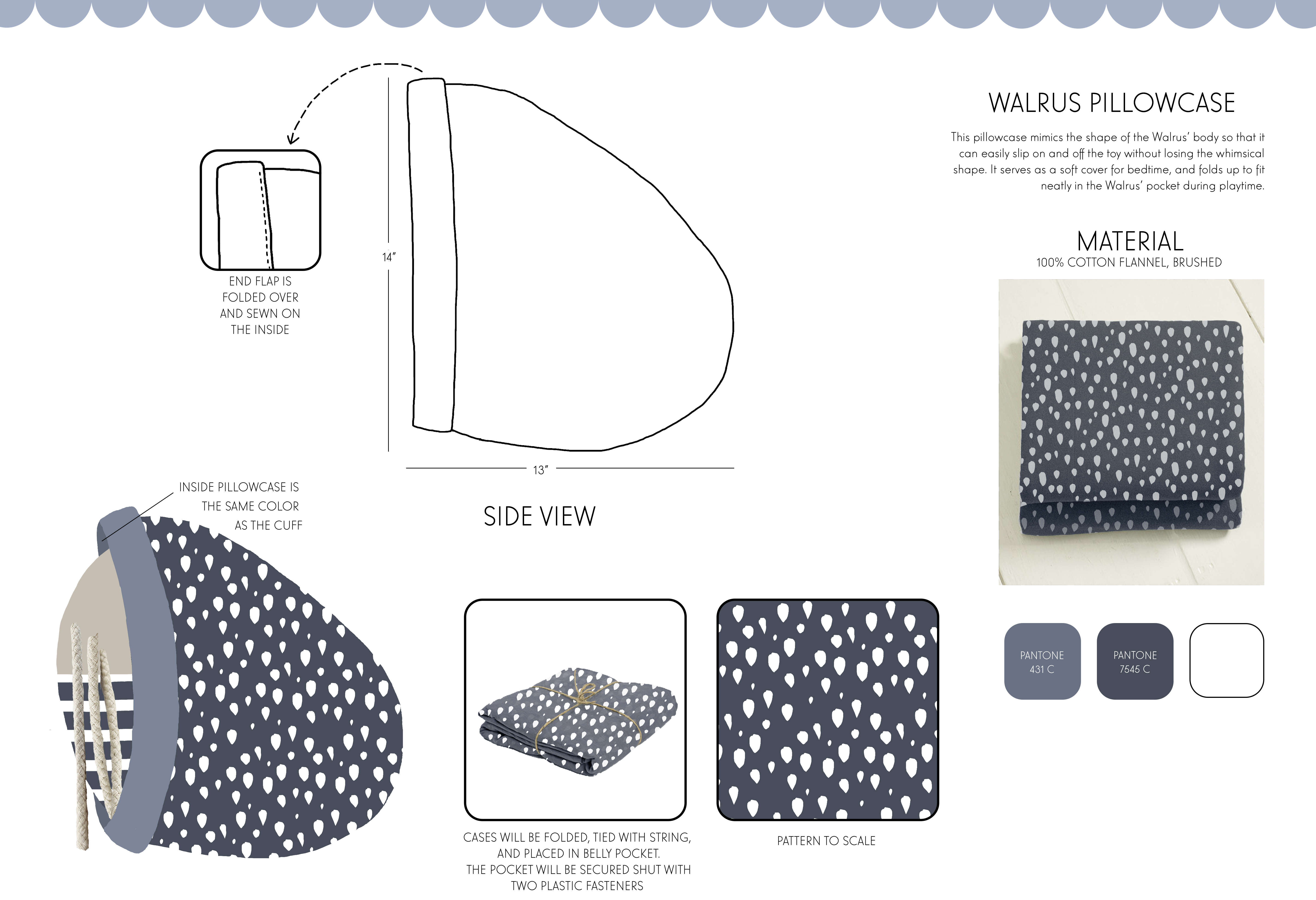 Walrus Pillow Friend